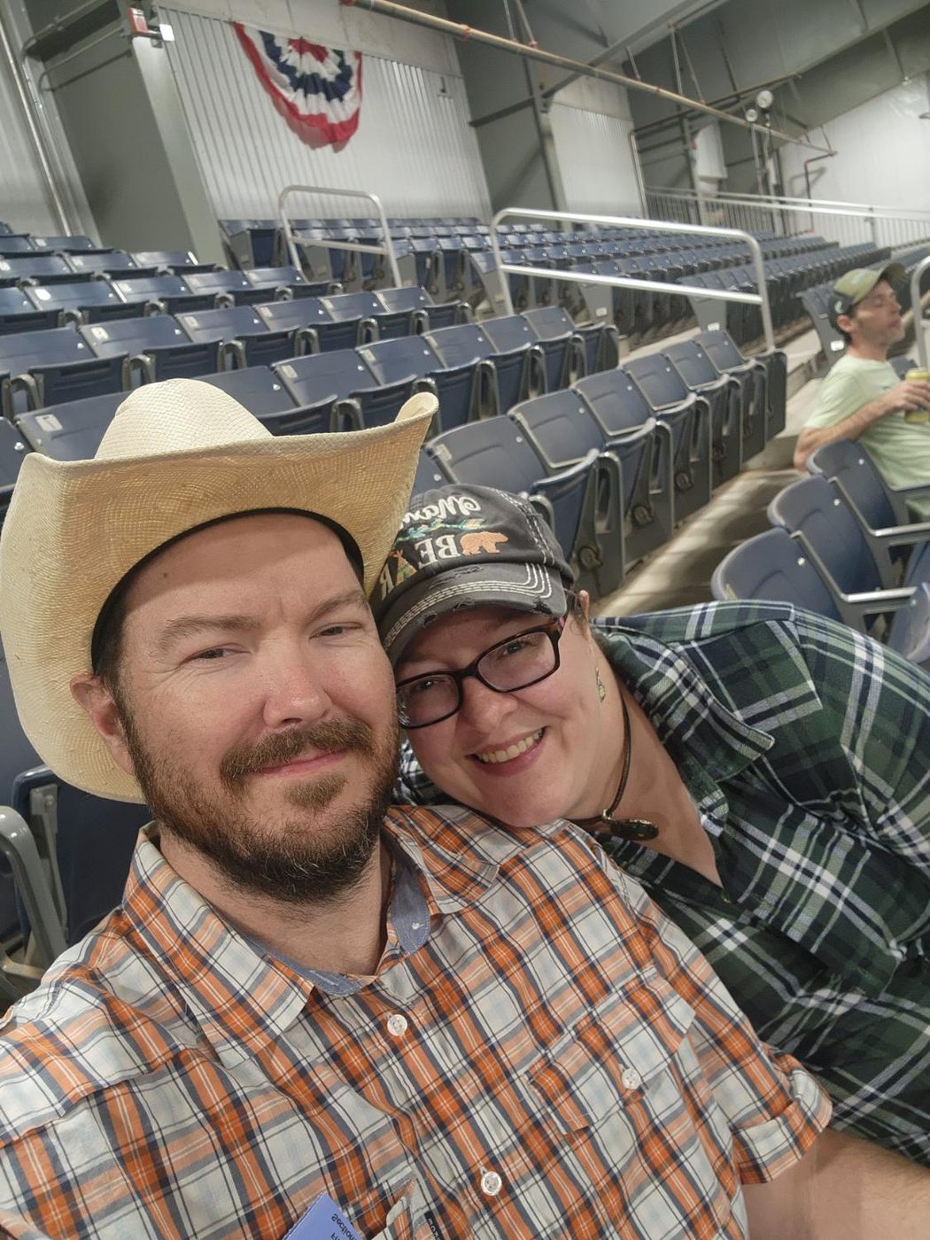 Family at the rodeo